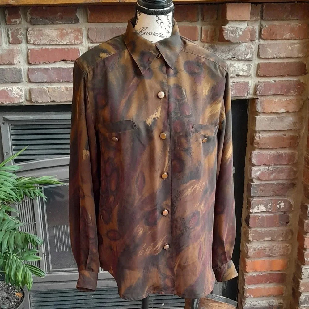 Vintage Breechers Brook Blouse